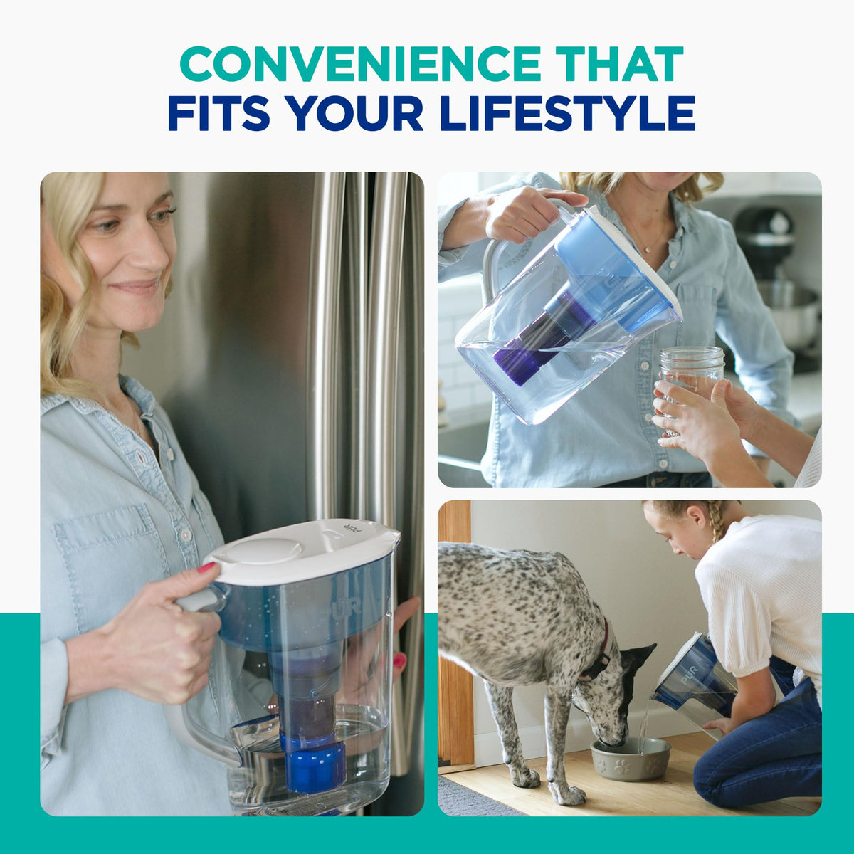 PUR Plus lead-reduction filter certified to reduce contaminants