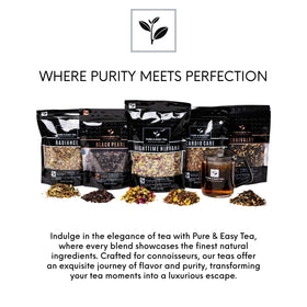 Gift-ready Pure And Easy Tea mug for tea lovers seeking a plastic-free ritual.