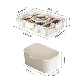 Pure Future Snackle Box foldable handle for easy carrying on the go.