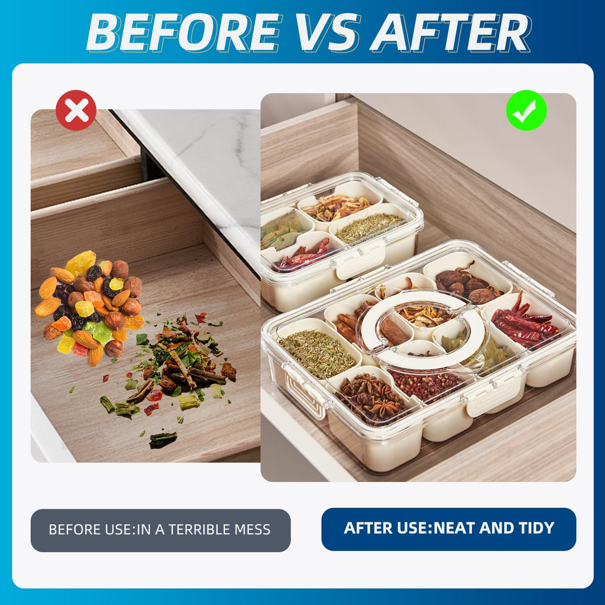 Pure Future Snackle Box uses food-grade materials for safe storage.