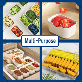 Pure Future Snackle Box serves as a bento, fruit tray, or spice organizer.