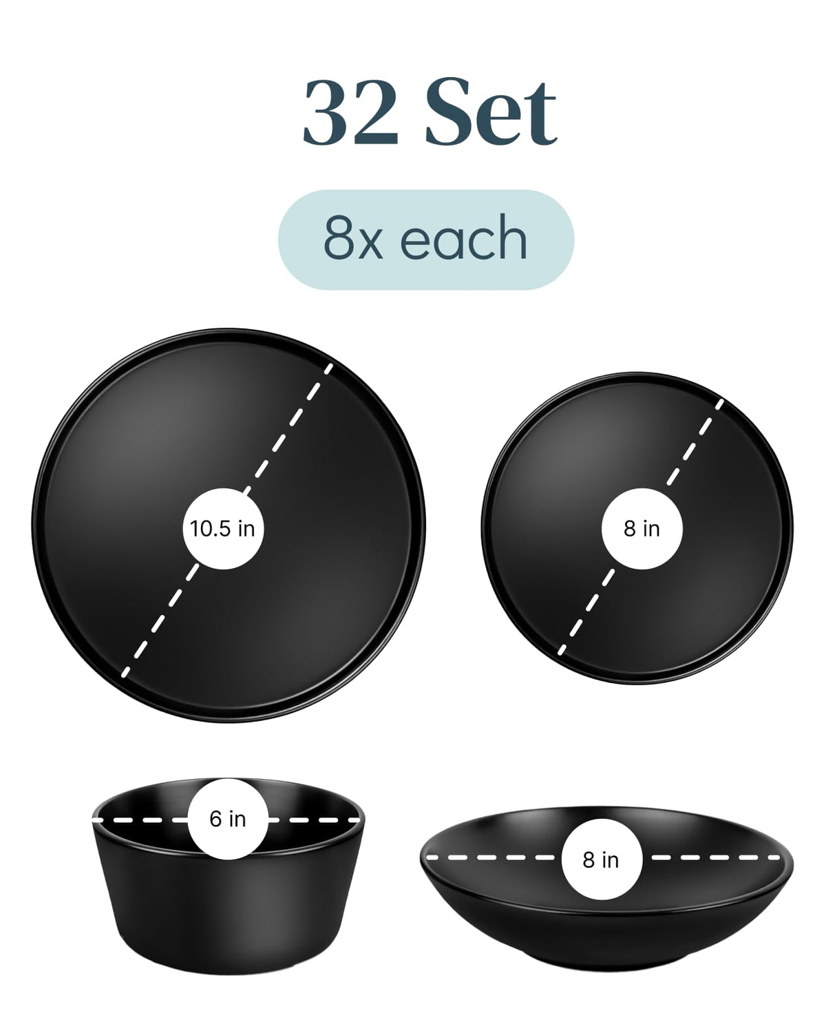 Pure Living Interior Design deep plate in matte black for pasta and curries.