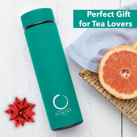 Gift-ready Pure Zen Tea packaging suitable for tea lovers.