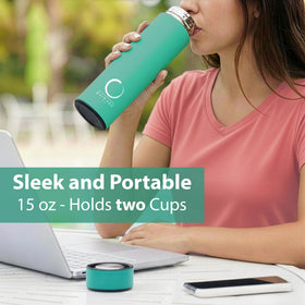 Pure Zen Tea infuser extends brewing for fuller flavor.