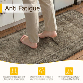 PureCozy stove area mat offers cushioned support while cooking