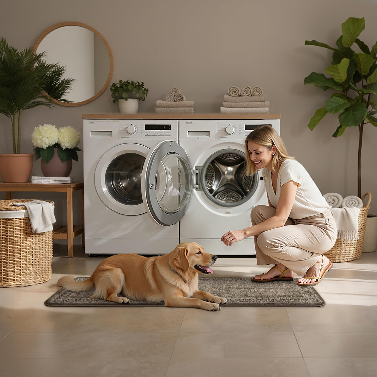 PureCozy vintage design texture adds warm retro charm