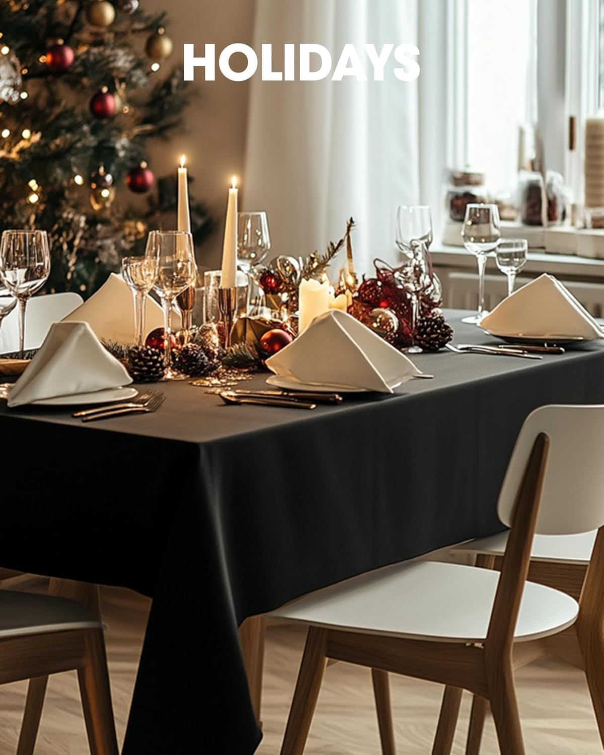 Pureegg banquet table scene shows wear-resistant fabric for long events.