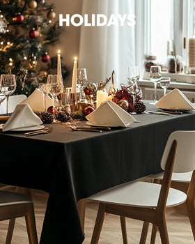 Pureegg banquet table scene shows wear-resistant fabric for long events.