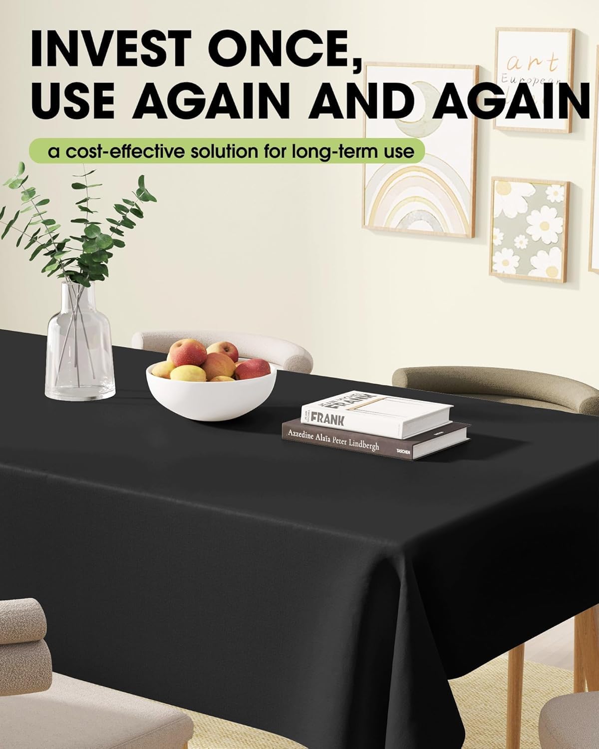 Pureegg color options include black and other hues for coordinated decor.