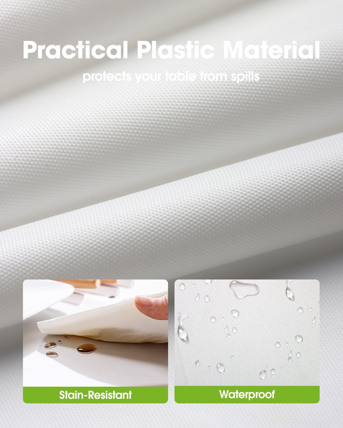 Pureegg disposable tablecloth 10-pack offers a convenient single-use solution