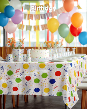 Pureegg disposable tablecloth simplifies post-event cleanup.