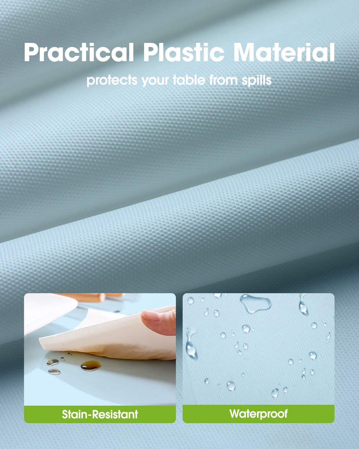 Pureegg disposable tablecloth pack of 10 for quick setup