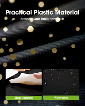 Pureegg disposable tablecloth pack 10 for quick post-party cleanup.