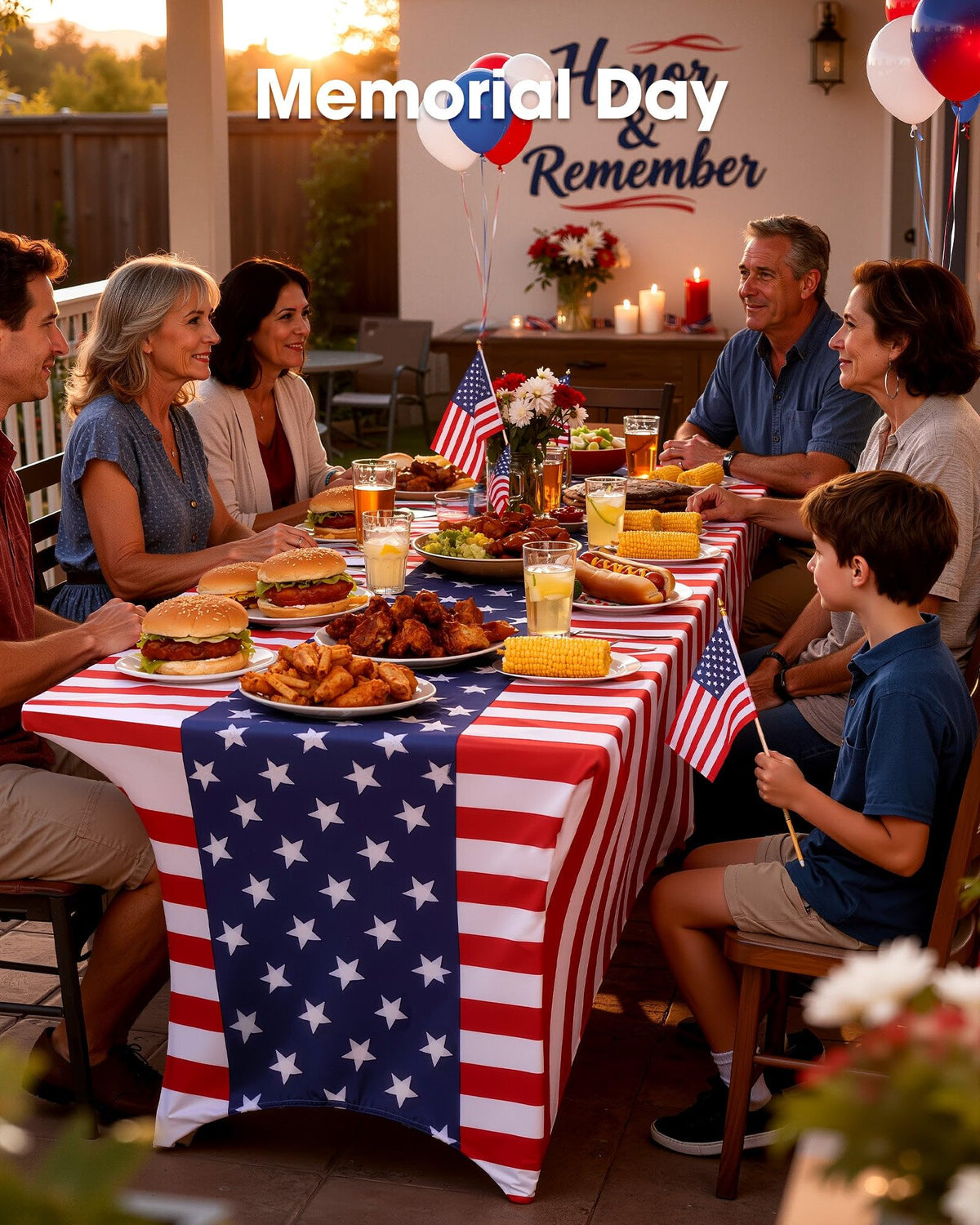 Easy-care feature: machine washable Pureegg tablecloth for quick cleanup.