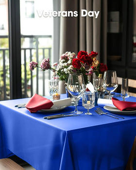 Pureegg leakproof table cover ideal for events and gatherings.