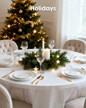 Pureegg party tablecloth set up for weddings, picnics, and gatherings