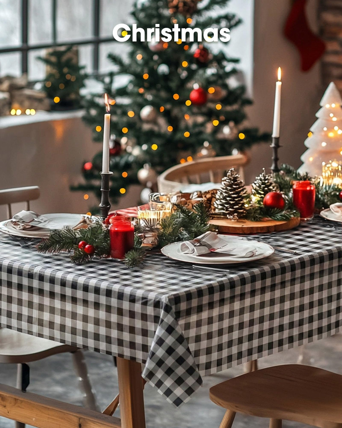 Pureegg party tablecloth protects surfaces during celebrations and events.