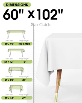 Pureegg outdoor wedding setup featuring rectangle table cloth