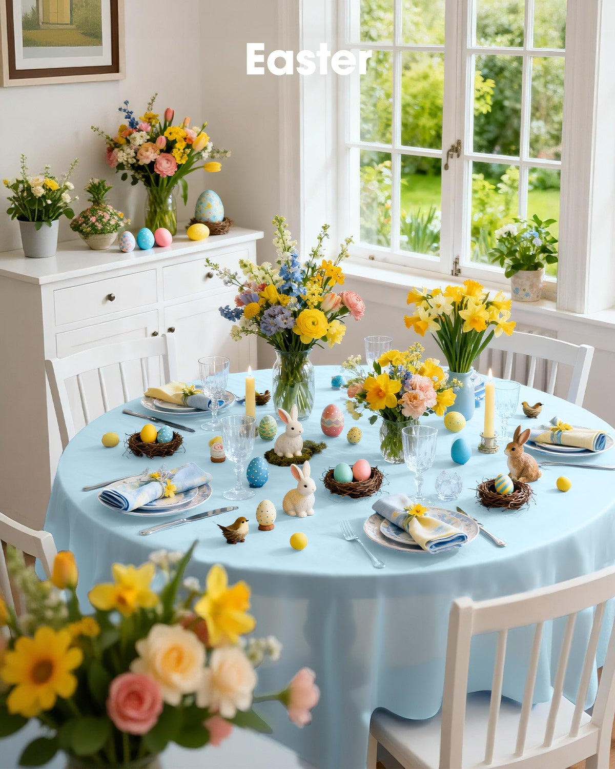 Pureegg rectangle-fit coverage for banquet buffets and dining tables.