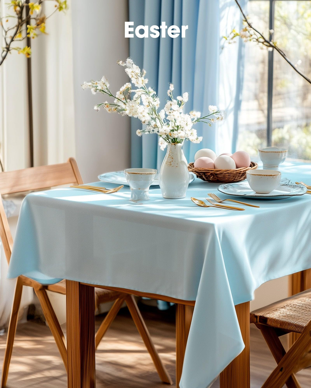 Pureegg rectangle tablecloth fits up to 8 feet long