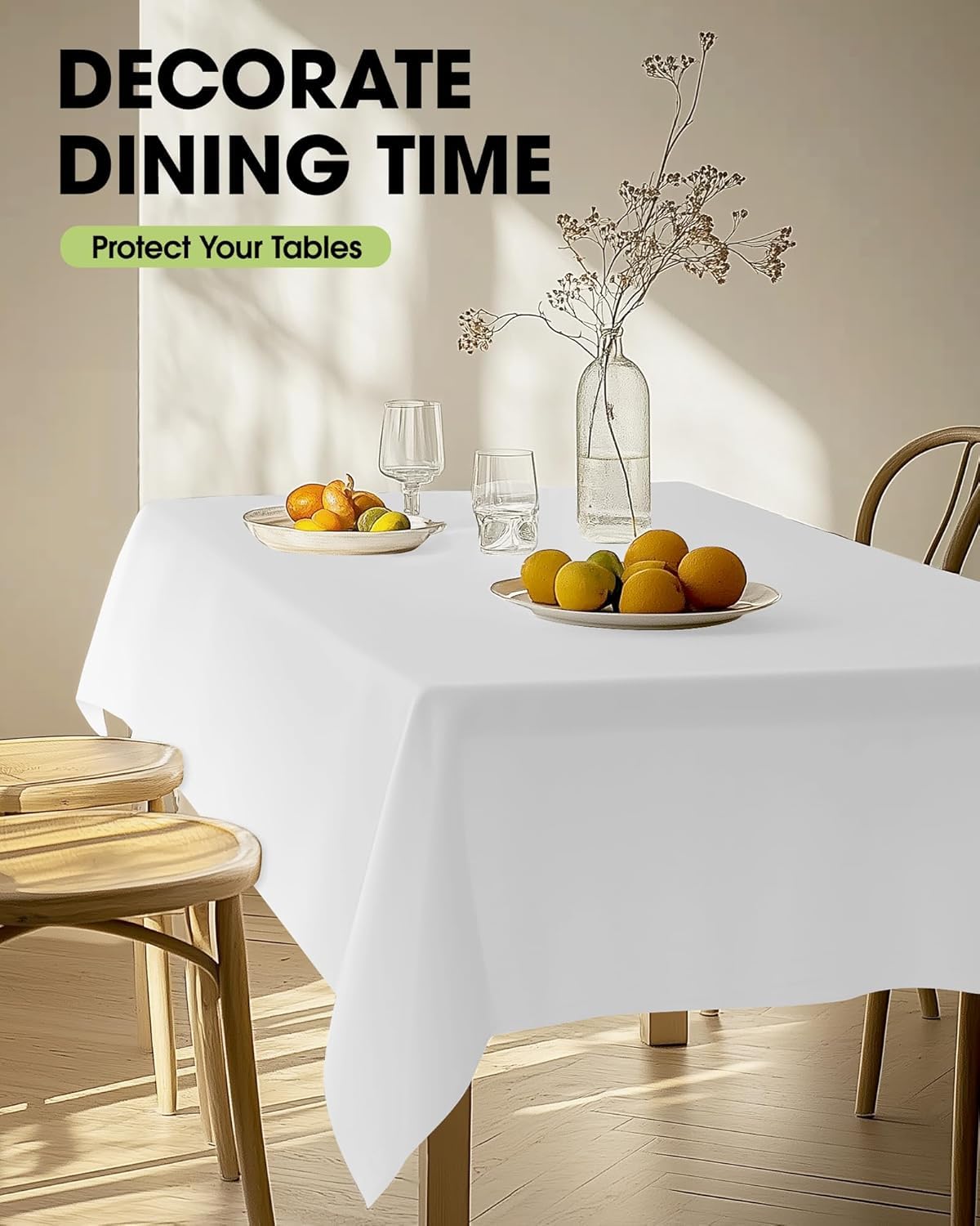 Pureegg table cloth used in banquet event setup