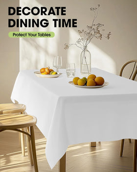 Pureegg table cloth used in banquet event setup