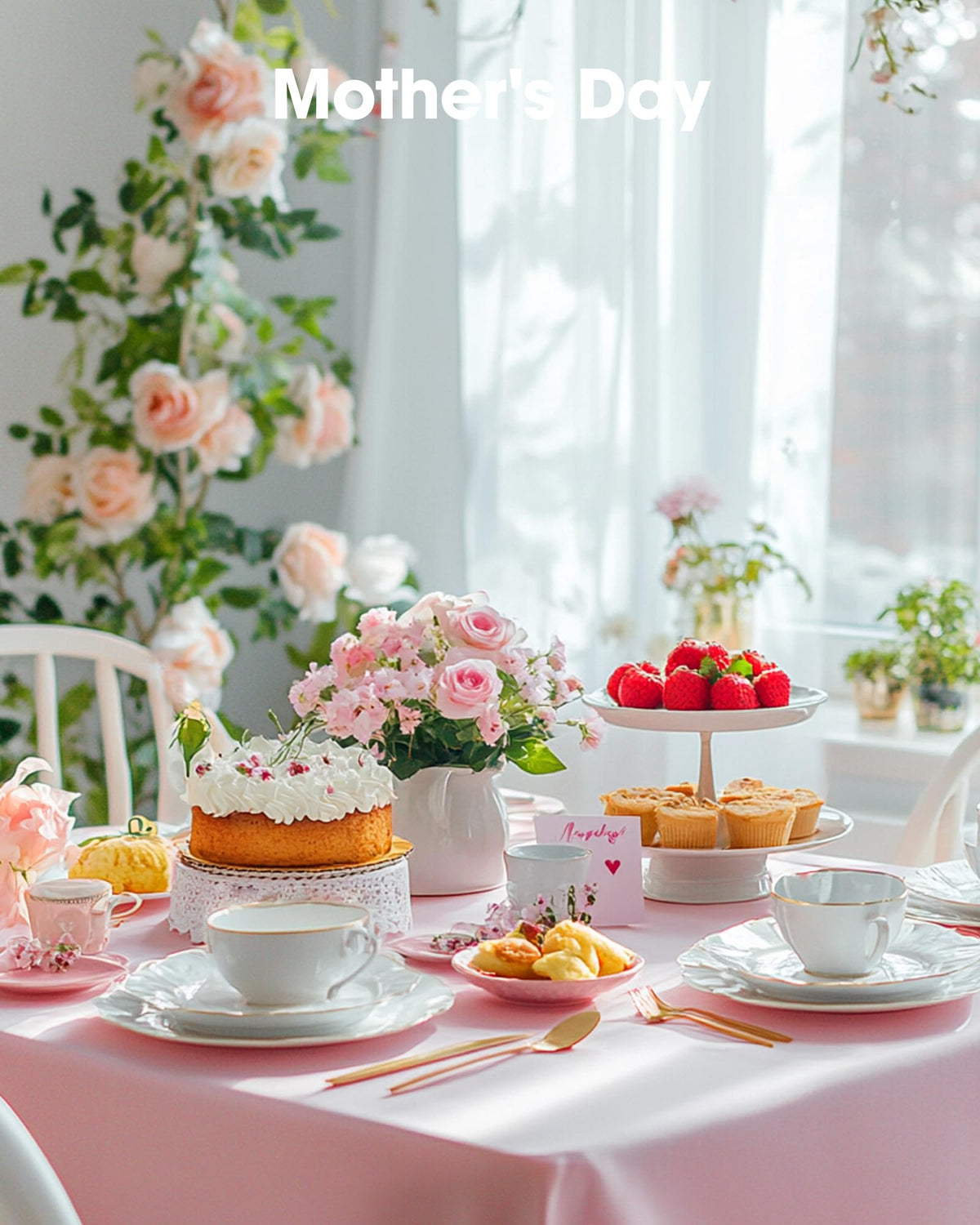 Pureegg tablecloth bulk-pack option for budget-friendly events