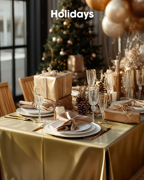Pureegg disposable tablecloth ensures easy cleanup after gatherings.