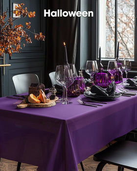 Pureegg tablecloth rectangle coverage for kitchen and dining events.