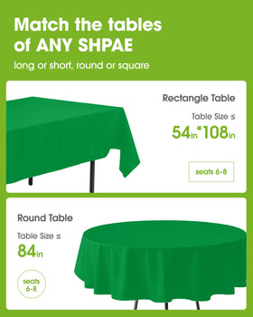 Pureegg leakproof material suited for large rectangular tables