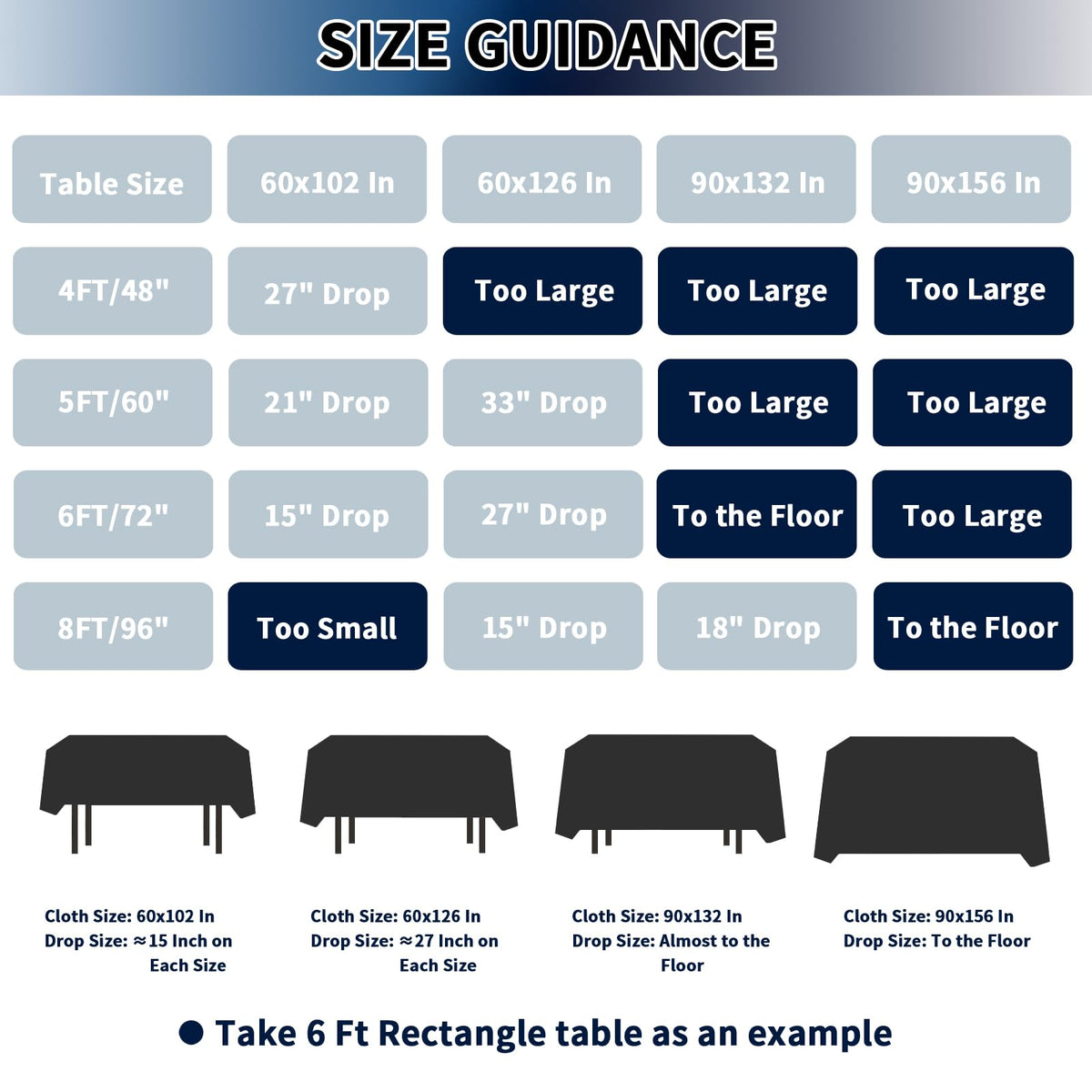 PureFit easy-care machine washable tablecloth keeps colors vibrant and fading-free.