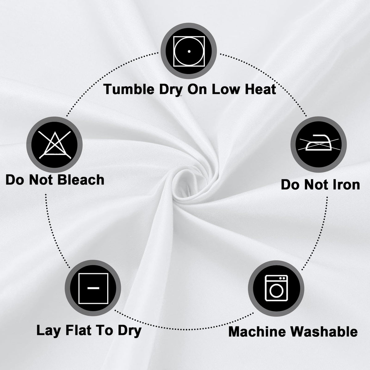 PureFit polyester seamless fabric close-up showing durability and wrinkle resistance.