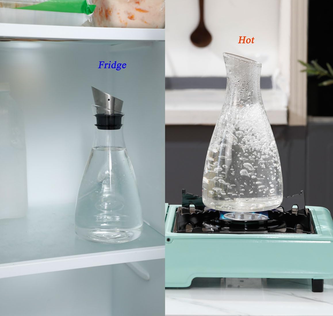 Purefold lead-free borosilicate glass combines durability with crystal clarity.