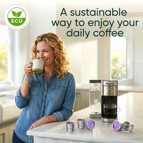 PUREHQ reusable K cups pack shot ready for daily coffee routines