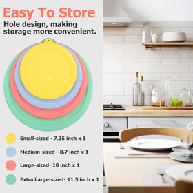 Purekra lid dishwasher-safe and microwave-safe for quick cleanup