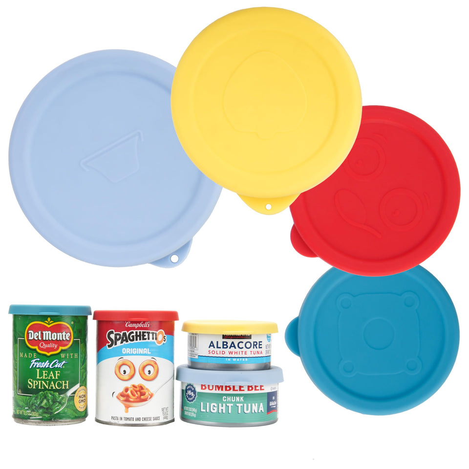 Purekra silicone can lid 3inch close-up with tight seal and durability