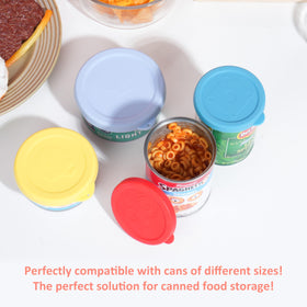 Leak-proof Purekra lid preserves freshness and blocks odors after opening cans