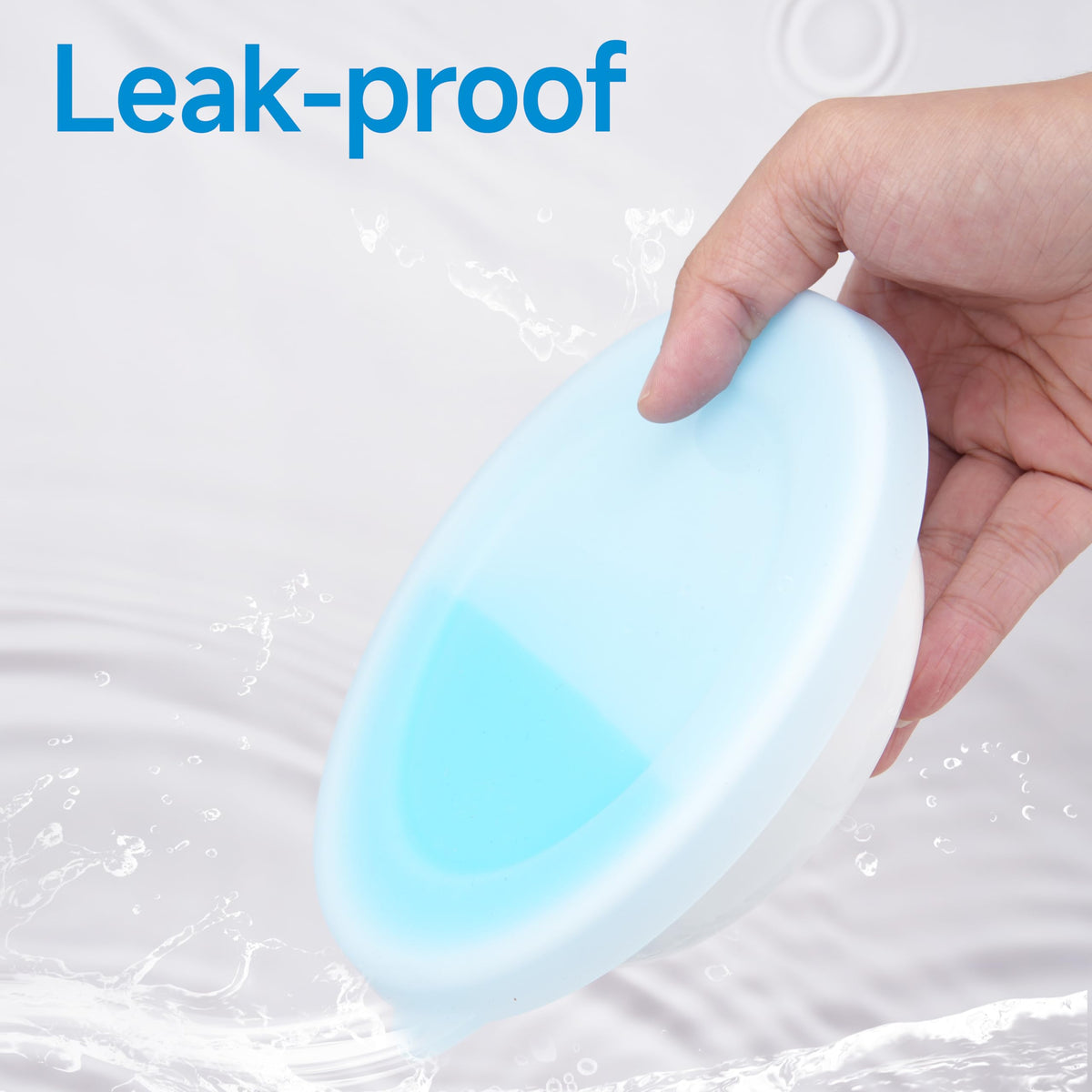 Purekra silicone lid for Corelle 18-oz bowl, microwave-safe versatility.