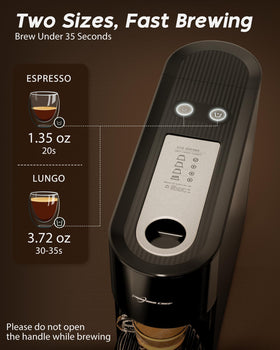 PURHUGO CHEF two cup heights for espresso cups and mugs