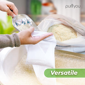 Purifyou small produce bags 12x8 in for berries and herbs