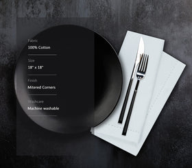 PurpleEssences 12-pack napkins ideal for spring and Easter table