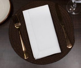 PurpleEssences wedding-ready white napkins for special occasions