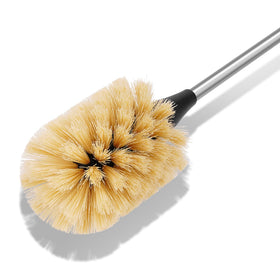 Purtribe brush with replaceable heads to extend use and cut waste