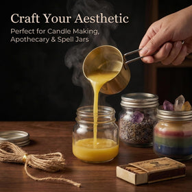 PUSKMAY clear glass lets you artfully display yogurt, honey, or jams