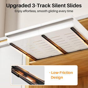 PXRACK framed cabinet compatibility with raising pads