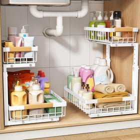 PXRACK ideal for kitchen bathroom and laundry cabinet organization.