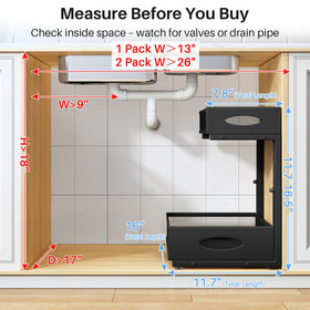 Mesh sliding drawers of PXRACK organizer keeping items stable and ventilated