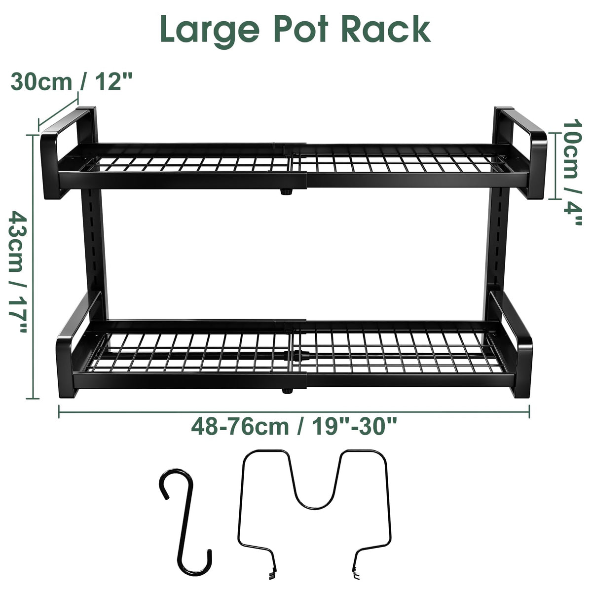 PXRACK versatile placement in kitchen, pantry, or living spaces