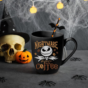 Pycat Jack mug is dishwasher and microwave safe for everyday use.
