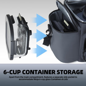 PYJH Ninja Crispi case 5mm insulation protects temperature during transit.